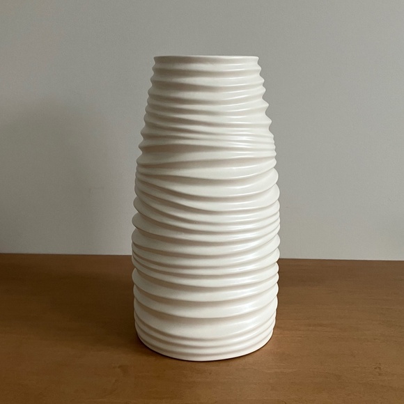 Decorative Ceramic Vase - 12.5 inches - Picture 2 of 7